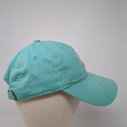 Good Vibes Slideback Hat Blue One Size Adjustable Embroidered 6 Panel WB