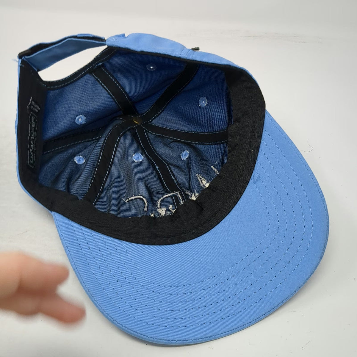 Legacy Baseball Cap Blue One Size Strapback WDS EST. 1948 Embroidered Hat
