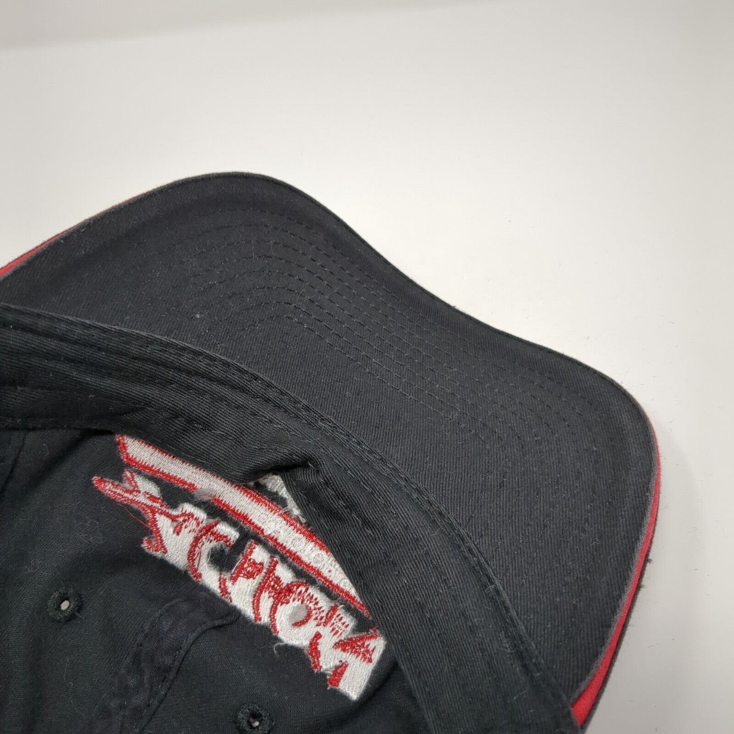 Action Motorsports We Take Your Fun Seriously Strapback Hat Black OS Adjustable