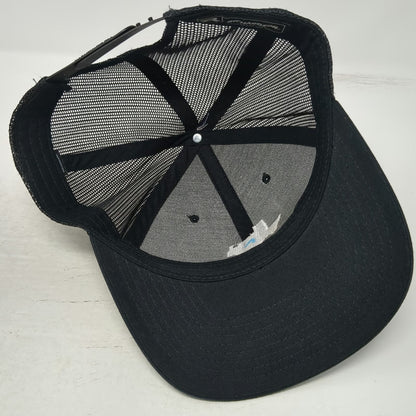 Richardson Trucker Hat Black One Size Mt Pleasant TX Texas Map Star Snapback