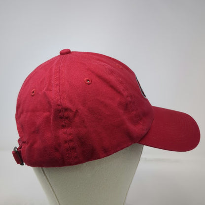 Fahrenheit Baseball Cap Red One Size Farragut State Park Idaho Cotton Patch Hat