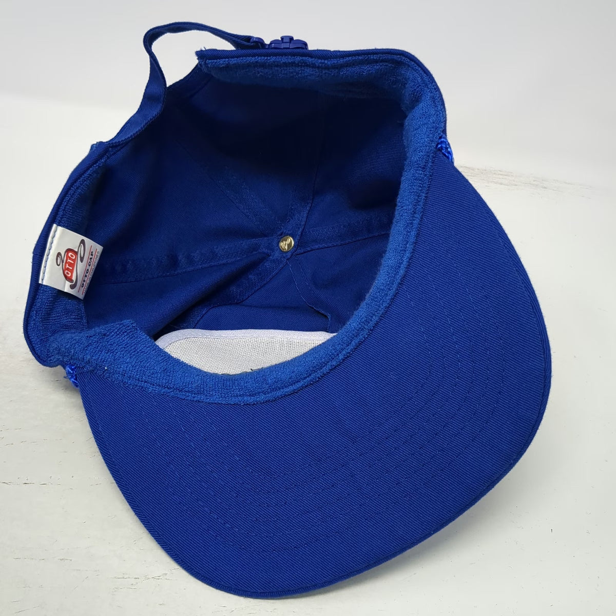 Otto Cap 5 Panel Blue OSFM Hat Trans Continental Transport TCT Rope Brim Print