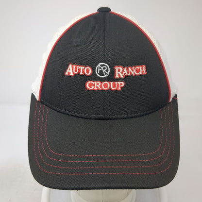 Sport-Tek Auto Ranch Group Baseball Cap Black One Size Contrast Stitching Hat