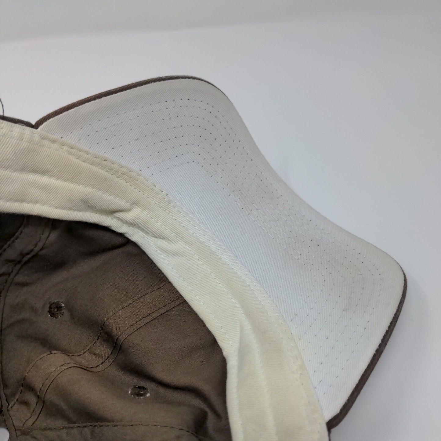 Port Aransas Texas Slideback Hat Brown OSFM Adjustable Triangle