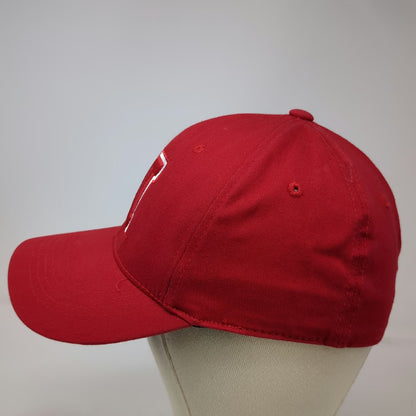 Nebraska Huskers NCAA Top of the World Red One Size Cap Stretch Fit Script Hat