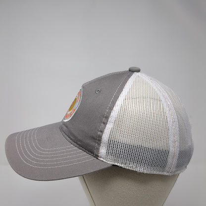 Do All Outdoors Strapback Trucker Hat Gray One Size Mesh Back Outdoor Cap