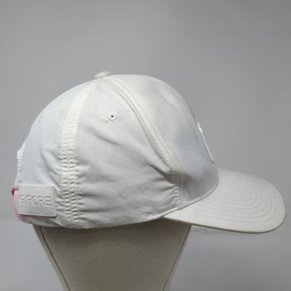 G/FORE Baseball Cap White One Size No 1 Cares What You Shot Slideback Golf Hat