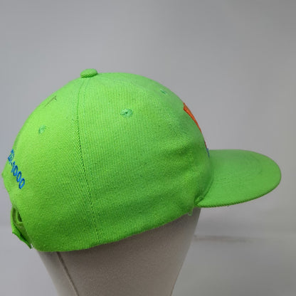 Western Industrial Motor Machine Green Baseball Cap One Size Strapback Hat