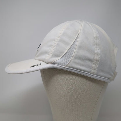 Adidas Baseball Cap White One Size Adizero Mesh Performance Strapback Hat