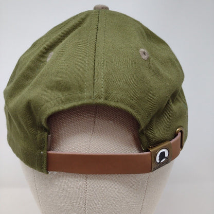 Alaska Eagle Slideback Hat Multicolor OSFM Embroidered Leather Strap
