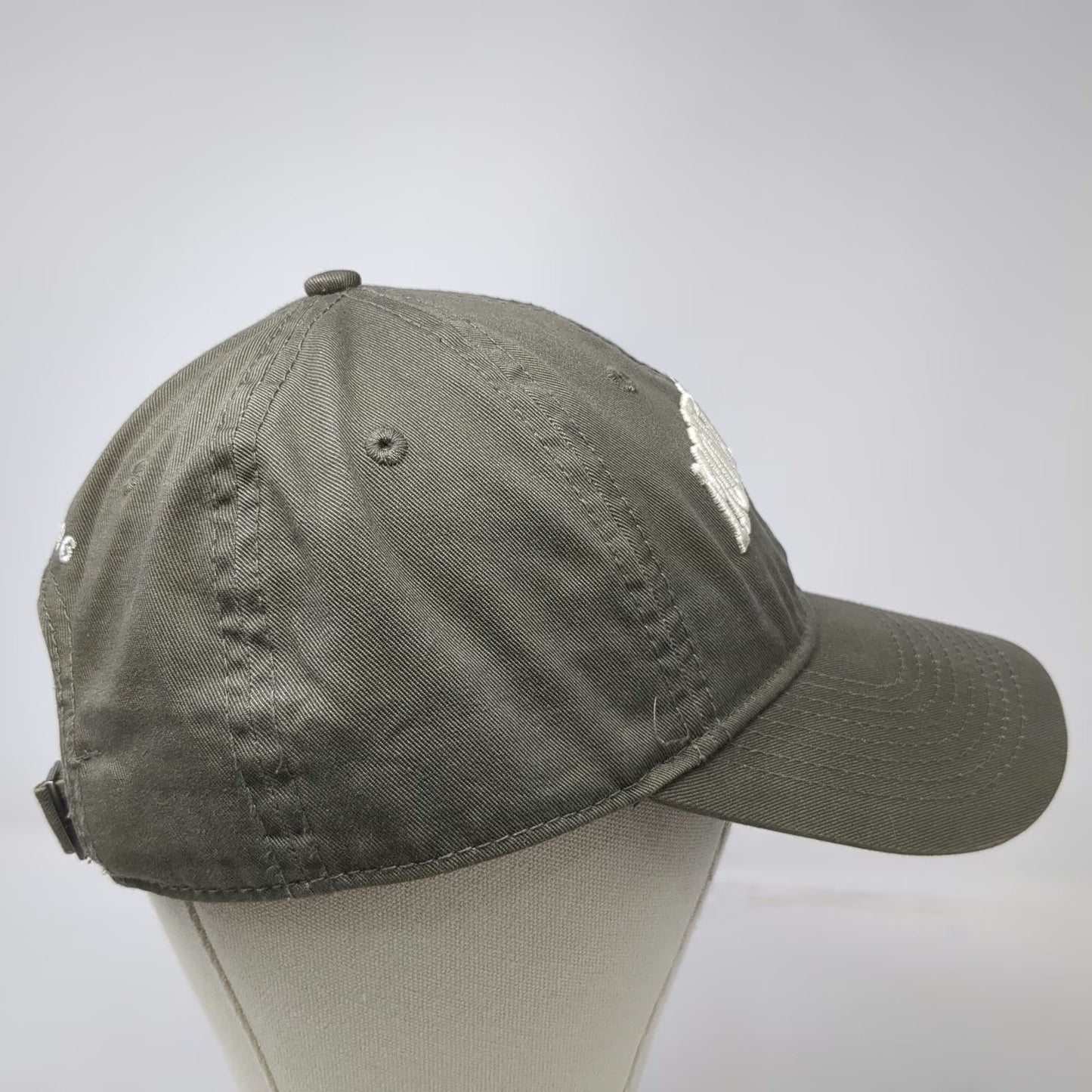 Mohegan Sun Baseball Cap Green One Size Cotton Slideback Embroidered Star Hat