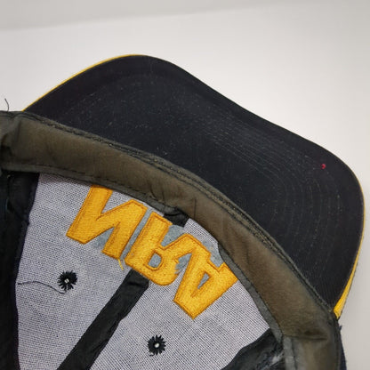 NRA USA Flag Strapback Hat Black One Size Adjustable Embroidered 6 Panel