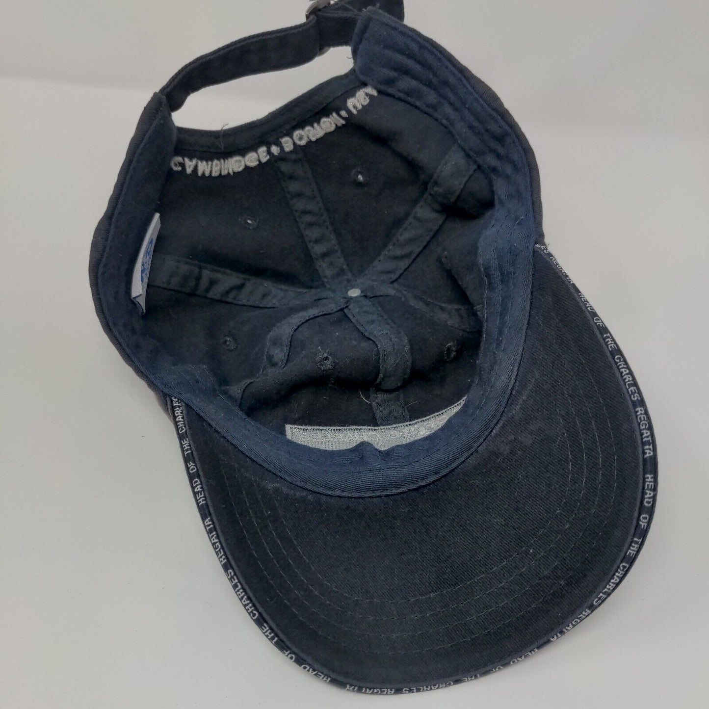 Head Of The Charles Regatta Slideback Hat Blue OSFA Embroidered 6 Panel