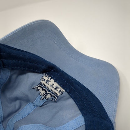 Peter Millar Slideback Hat Blue One Size Embroidered Logo Adjustable