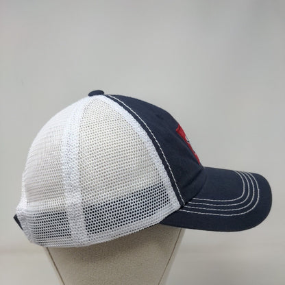 Costa Del Mar Strapback Mesh Back Trucker Hat Blue One Size Colorblock