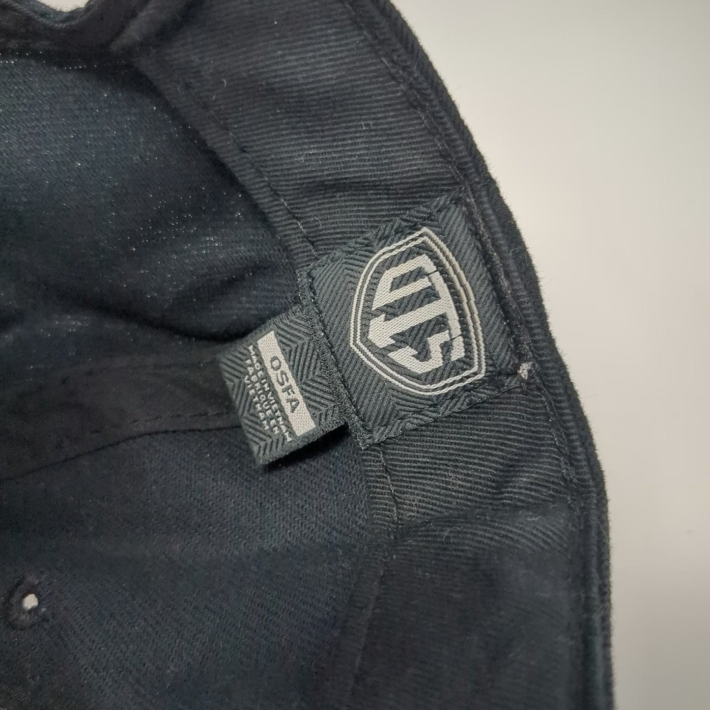 DTS Seattle Seahawks NFL Cap Black One Size Adjustable Strap Embroidered Hat