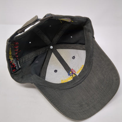 22nd Annual Snow Road-EO Strapback Hat Brown One Size Magic Headwear