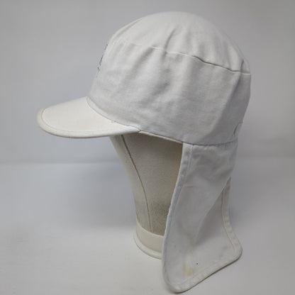 Gold of the Desert Kings Slideback Hat White One Size Neck Flap Crowd