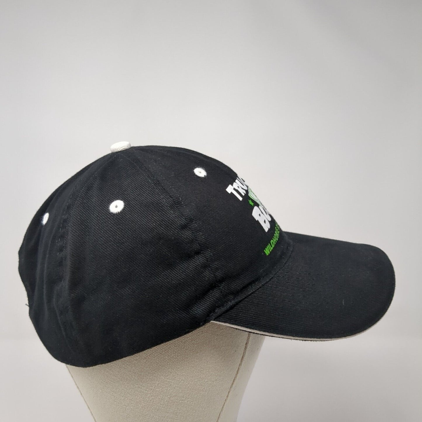 Trucker Bucks Wildhorse Resort & Casino Strapback Hat Black OS Adjustable Otto