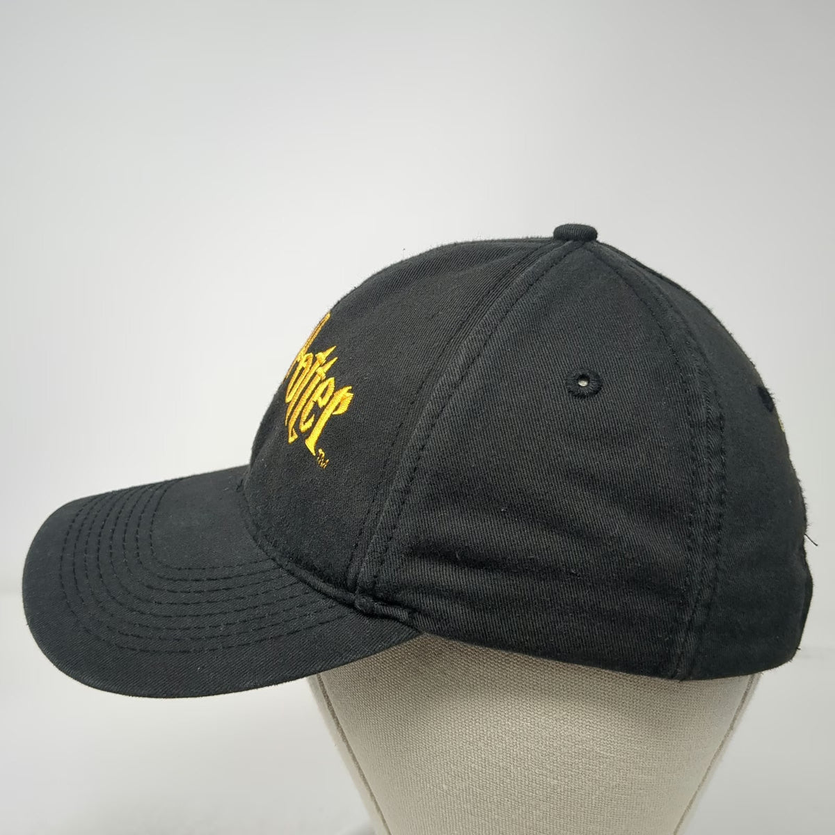 Wizarding World of Harry Potter Baseball Cap Black OSFM Slideback Hat Universal