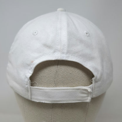 Cap America Baseball Cap White One Size Capital One Embroidered Strapback Hat