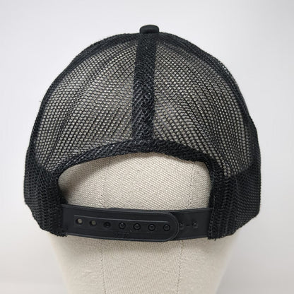 Otto Trucker Hat Black One Size Maui Wave Riders Hawaii Mesh Snapback Surfer