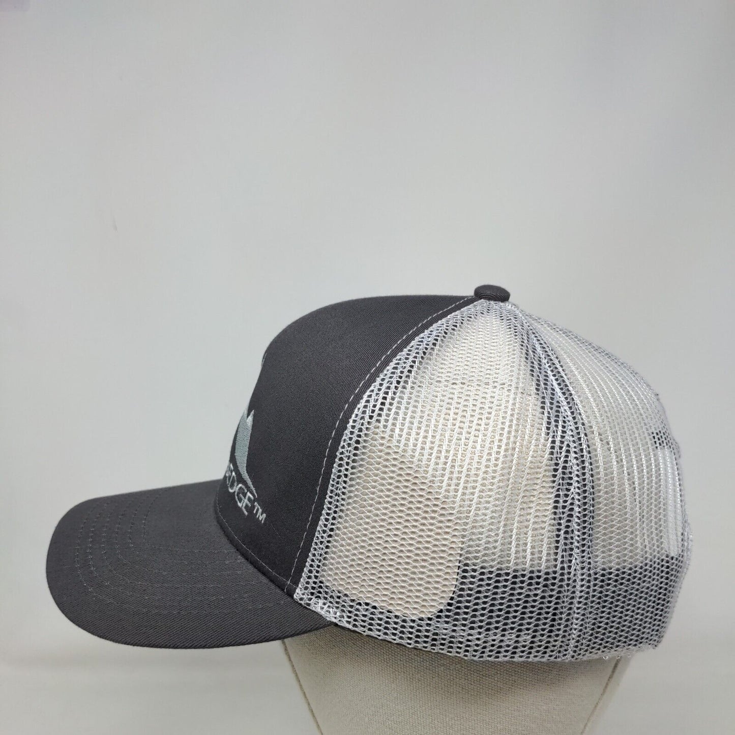TCM Contractor's Edge Snapback Trucker Hat Gray OSFM Mesh Back Outdoor Cap