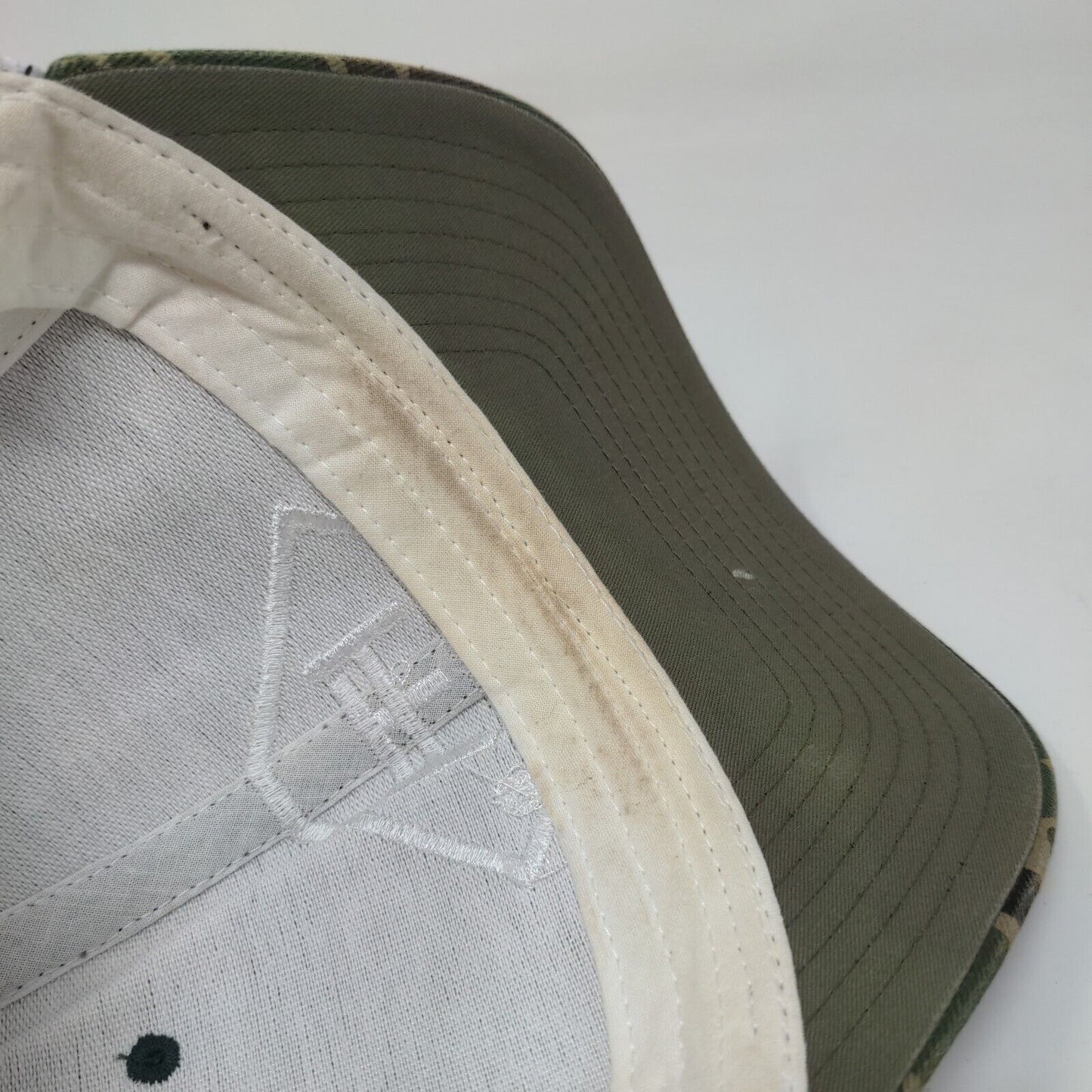 Richardson Snapback Trucker Hat Camouflage One Size Adjustable Mesh Back