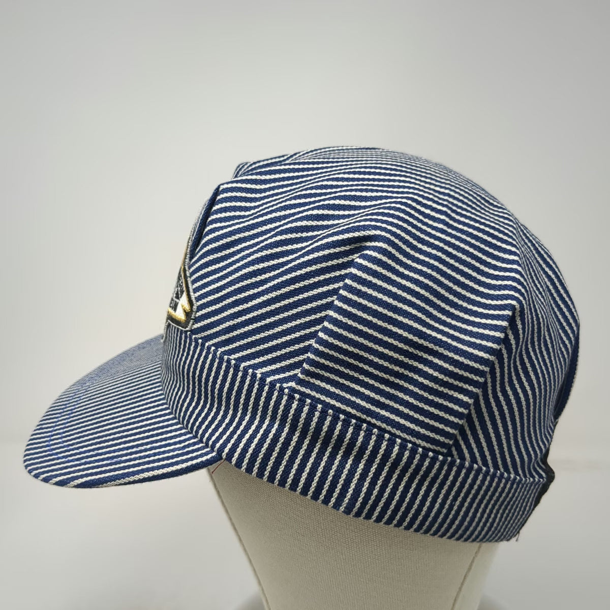 Blue Snapback Hat Nevada Northern Railway Museum Ely Route One Size USA Made