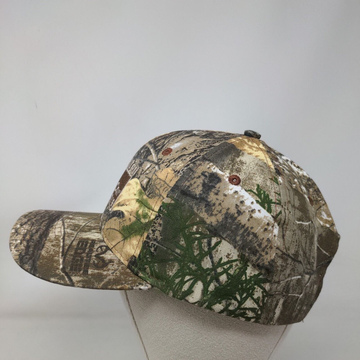 Oryx Designs Strapback Camo Hat Federated Car Care Embroidered Logo Realtree