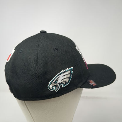 New Era Philadelphia Eagles NFL Super Bowl LIX Black Snapback OS Hat 9FORTY