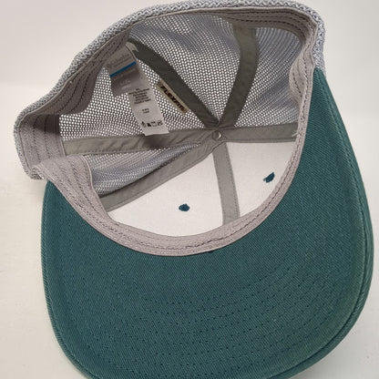 Columbia Baseball Cap Green XL Fitted Mesh Pacific Northwest Mountain Hat
