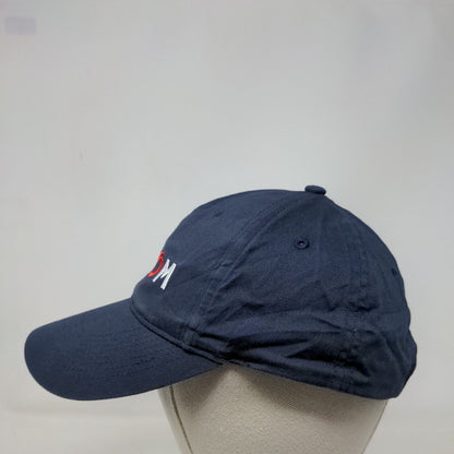 Alstom Strapback Hat Blue One Size Adjustable Embroidered Solid Falcon