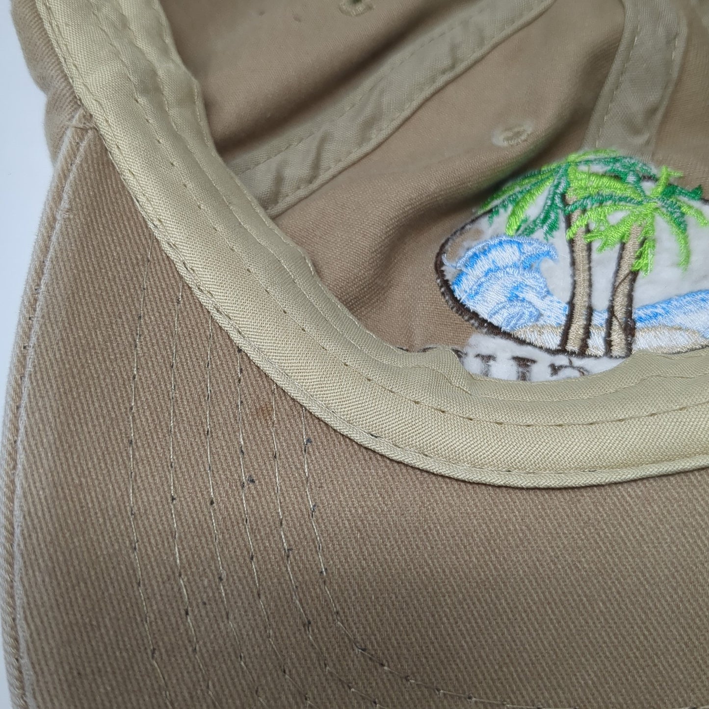Treasure Island Slideback Baseball Cap Brown One Size Adjustable Alhys Trading