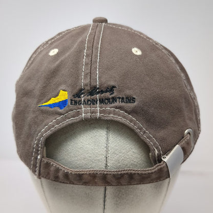 Top Spirit Baseball Cap Brown One Size St Moritz Engadin Mountains Slideback Hat