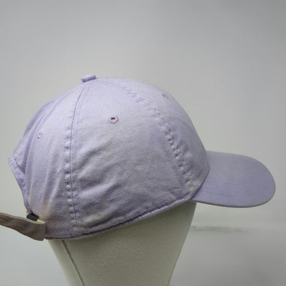 Old Navy Baseball Cap Purple XL Cotton Embroidered Logo Hat Slideback Adjustable