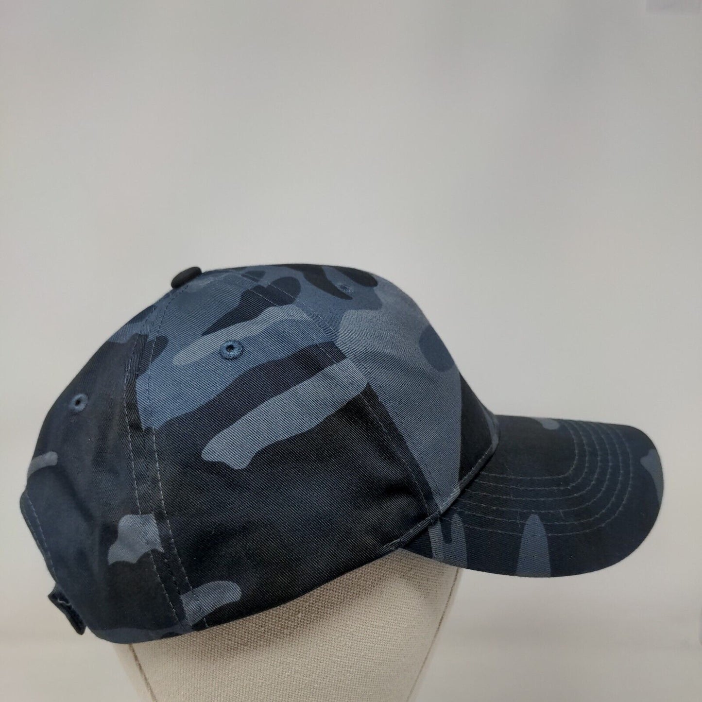 Rothco Strapback Hat Blue Camouflage OSFA Adjustable 6 Panel Blank
