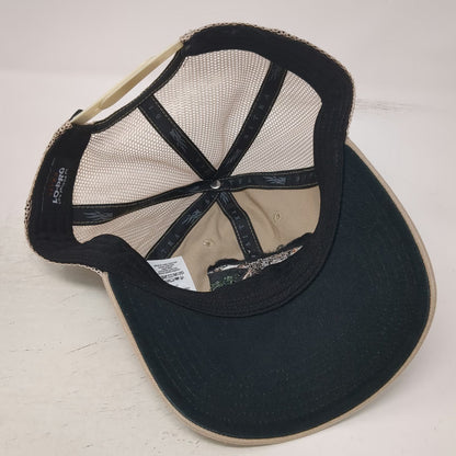 Sitka Trucker Hat Beige One Size Embroidered Duck Mesh Snapback Lo-Pro Hunting