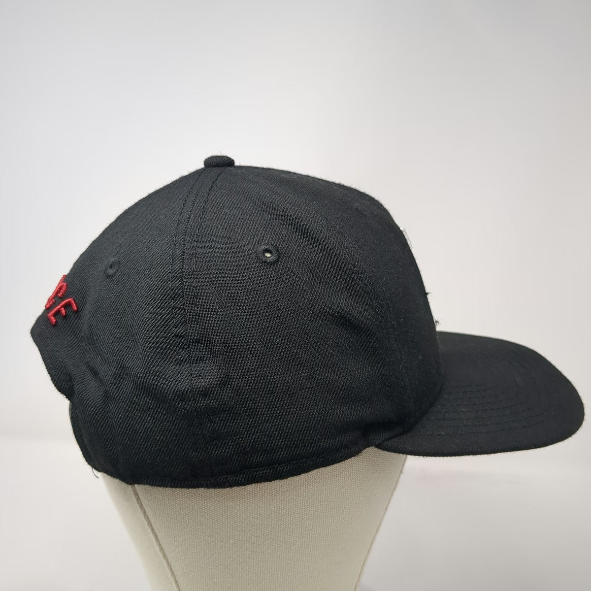 New Era Snapback Black OSFM Chance The Rapper 3 Wool Flat Bill Adjustable Hat