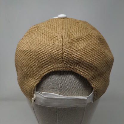 Roxy Strapback Hat Multi One Size Adjustable Colorblock Leather Patch