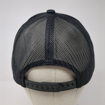 FNL HKR Patch Snapback Mesh Back Trucker Hat Black One Size Yupoong