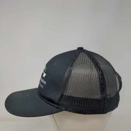 Gailey Enterprises Real Estate Snapback Trucker Hat Black One Size Mesh Back