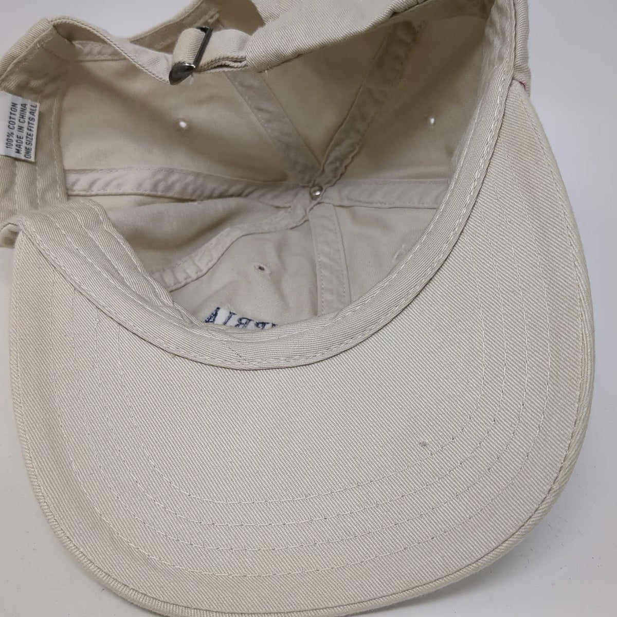 Northern Cambria PA Pennsylvania Baseball Cap Beige One Size Hat Embroidered