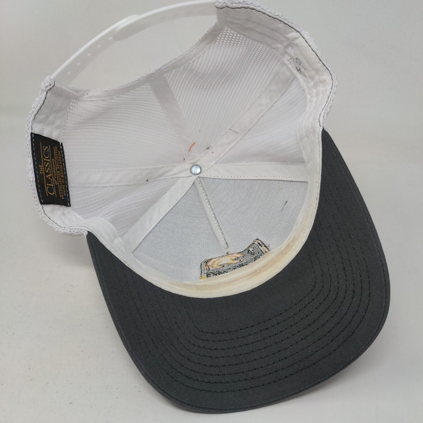 The North West Snapback Trucker Hat Gray One Size Mesh Back The Classics Yupoong