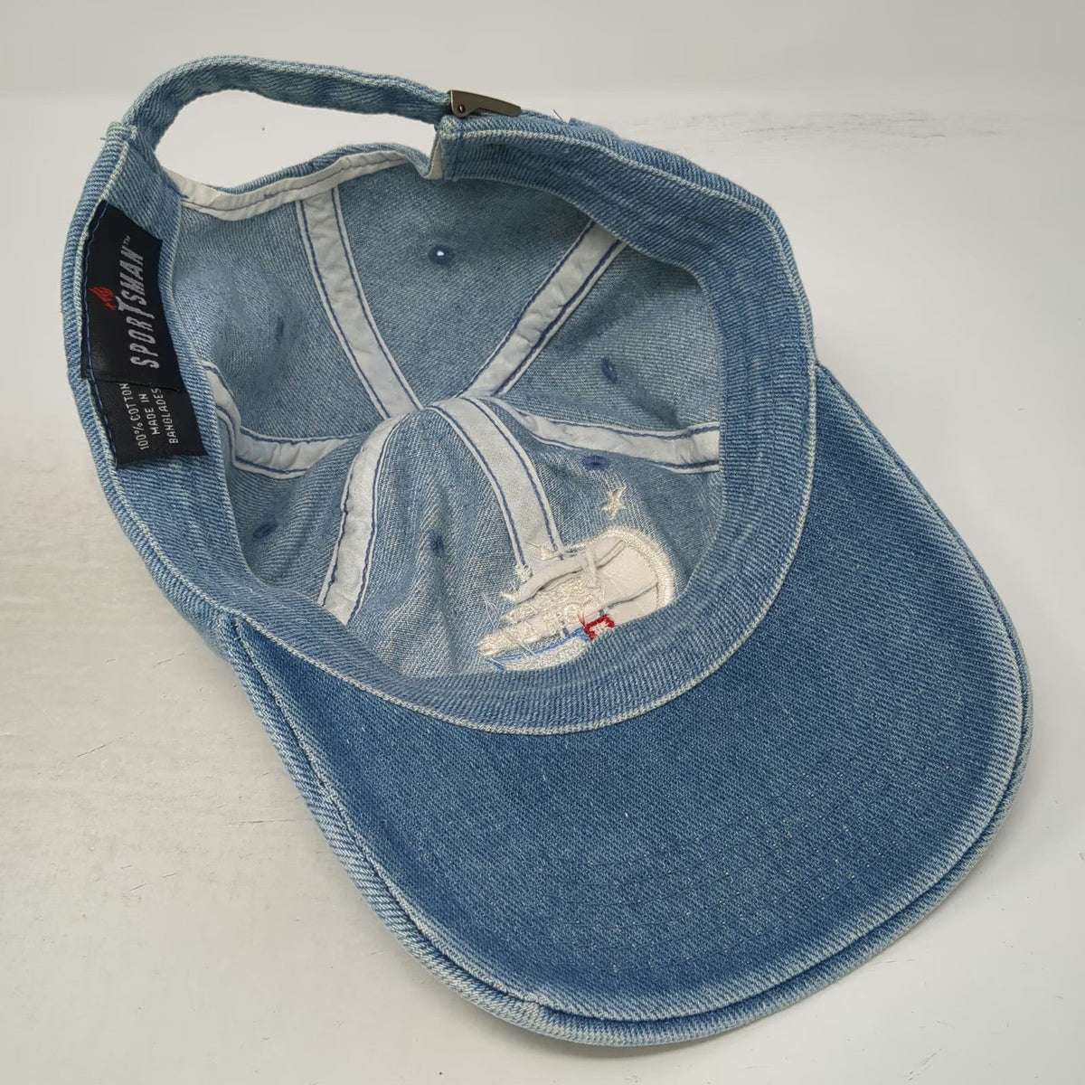 Sportsman Baseball Cap Blue One Size Relay For Life American Cancer Society Hat