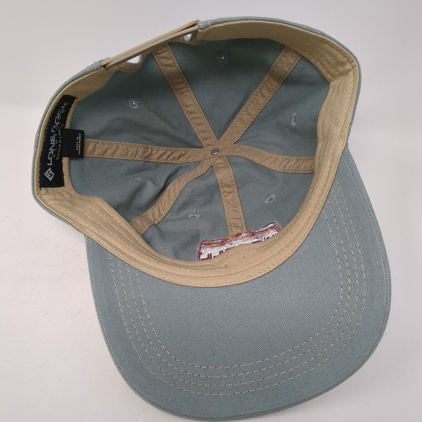 McCall Idaho Snapback Hat Blue One Size Adjustable Embroidered Lone Rock
