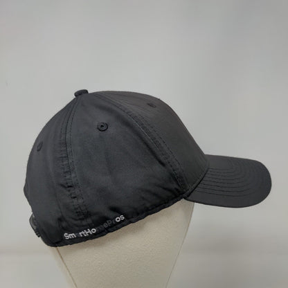 Smart Home Pros Snapback Hat Black One Size Adjustable 5 Panel Blank Vivint