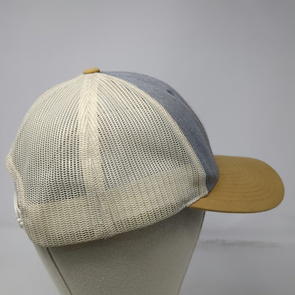 Richardson Trucker Hat Gray Yellow Payette Brewing Co Adventure Ready Snapback L
