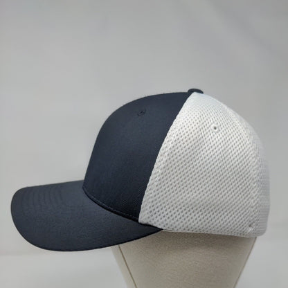Haul It All Pros Fitted Mesh Back Hat Black L/XL Flexfit Sport-Tek