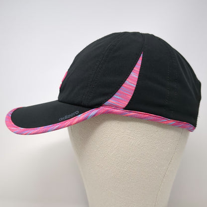 Adidas Baseball Cap Black One Size adizero Strapback Embroidered Athletic Hat